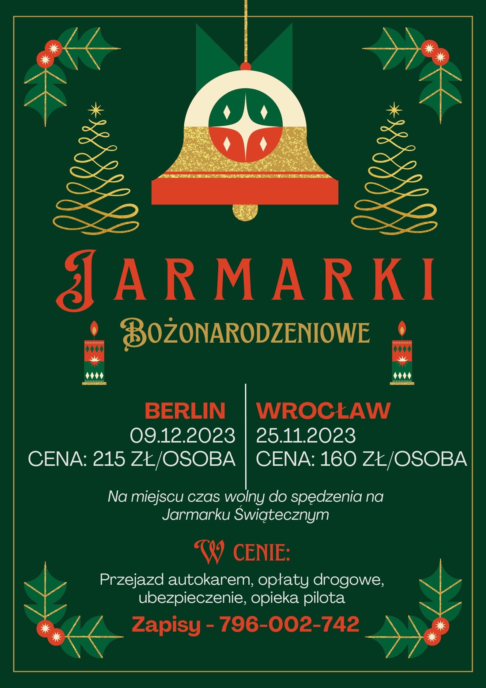 Jarmarki Bożonarodzeniowe Berlin-Wrocław